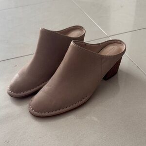 Clarks Brown Women's Mules